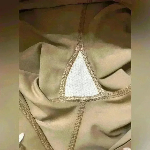 XXIV Active Crochet Band Leggings in Tan Size Small - Picture 6 of 7